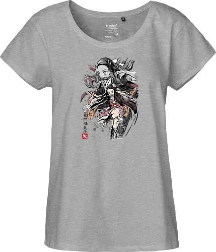 Demon Nezuko sumi-e