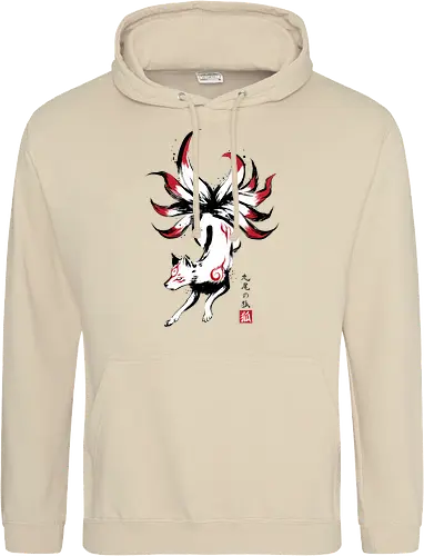 Kyubi no kitsune sumi-e