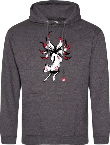 Kyubi no kitsune sumi-e