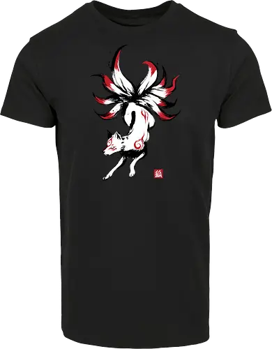 Kyubi no kitsune sumi-e