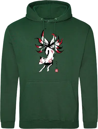 Kyubi no kitsune sumi-e