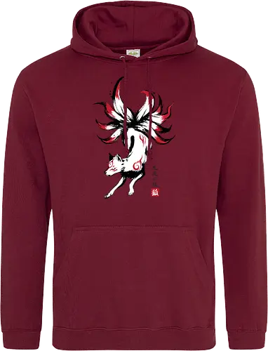Kyubi no kitsune sumi-e