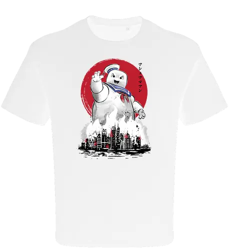 Marshmallow man sumi-e