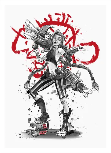The loose cannon girl