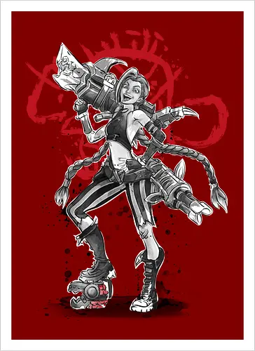The loose cannon girl