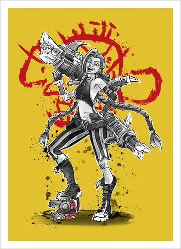 The loose cannon girl