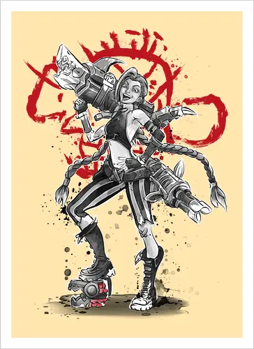 The loose cannon girl