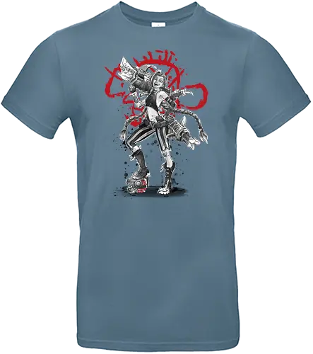 The loose cannon girl - League, Powder, legend, Vi, Gaming - Standard T-Shirt