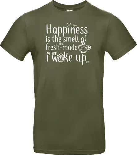 Happiness is a cup of coffee