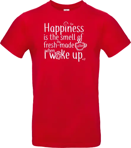 Happiness is a cup of coffee