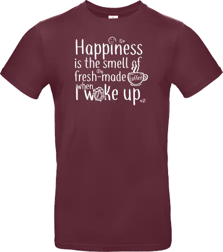 Happiness is a cup of coffee