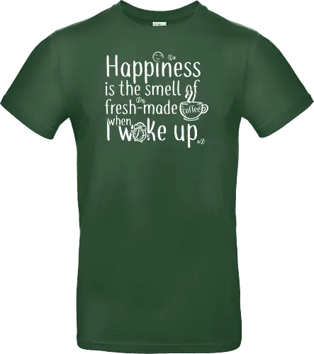 Happiness is a cup of coffee