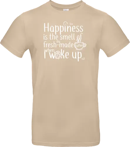 Happiness is a cup of coffee