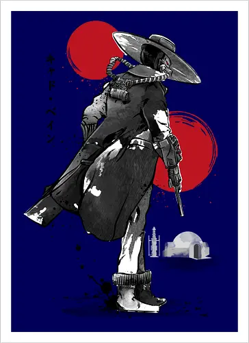 Ruthless bounty hunter