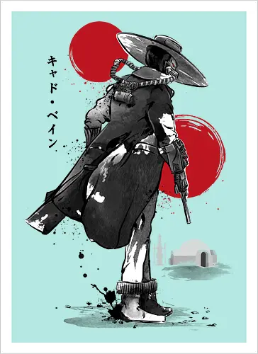 Ruthless bounty hunter