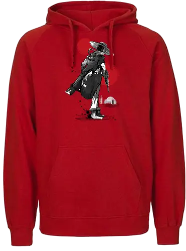 Ruthless bounty hunter - space opera, space, bounty hunter, scifi - Fairtrade Hoodie