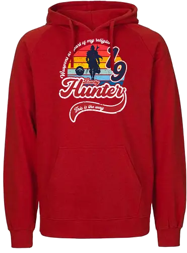 Bounty Hunter 19 - bounty, bounty hunter, space opera, scifi, space - Fairtrade Hoodie
