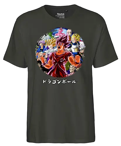 Super Kaioken tm - anime, db, dbz, manga, Fighters - Fairtrade T-Shirt