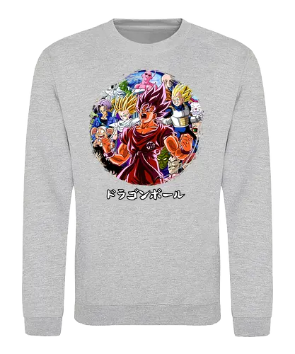 Super Kaioken tm - anime, db, dbz, manga, Fighters - Sweatshirt