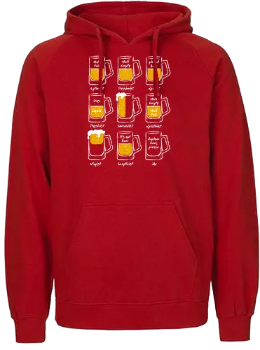 Another beer - beer, bier, chart - Fairtrade Hoodie