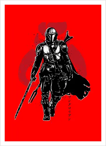 The darksaber brer sumi-e