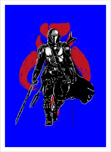The darksaber brer sumi-e
