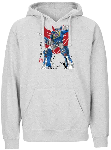 SOUND SUMI-E - gundam, robot, car, auto, japan - Fairtrade Hoodie