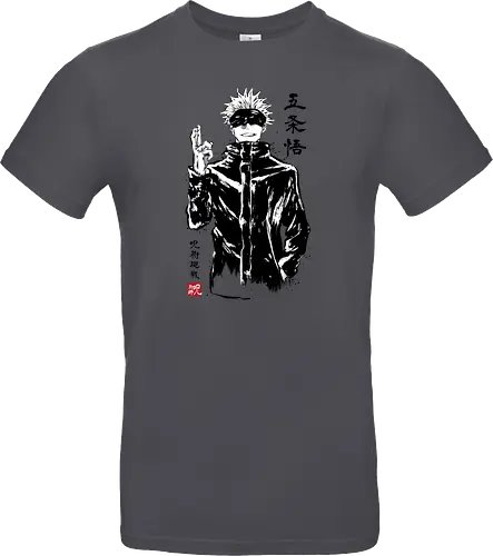Satoru Gojo sumi-e