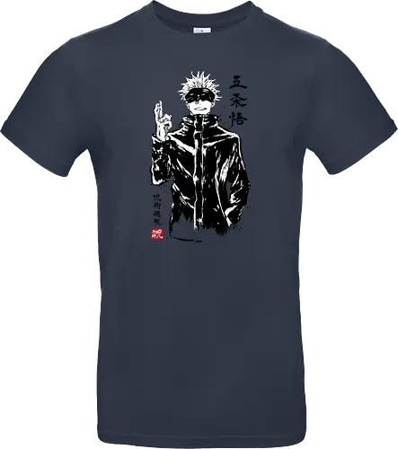 Satoru Gojo sumi-e