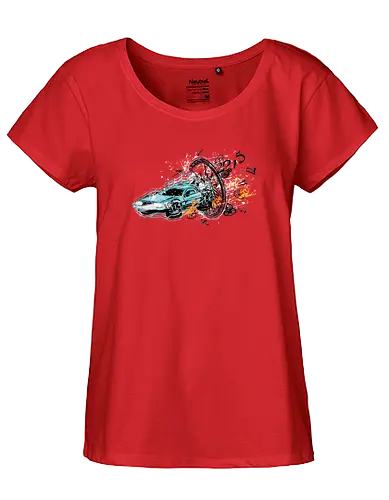 Break the Future - Future, mcfly, doc brown, delorn - Fairtrade Girl Shirt