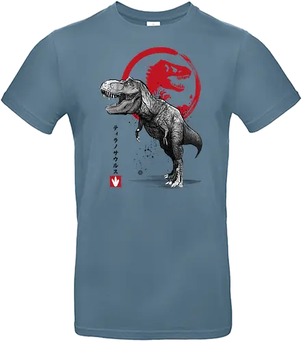 Tyrannosaurus sumi e - trex, jurassic, dinosaur - Standard T-Shirt