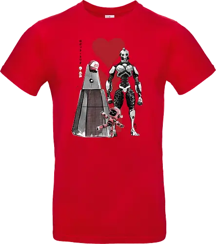Three robots sumi e