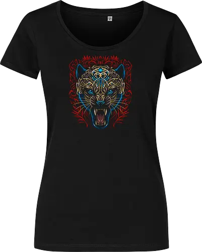 Golden panther tribal