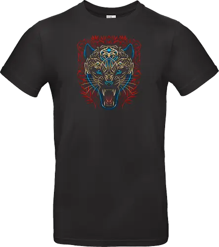 Golden panther tribal