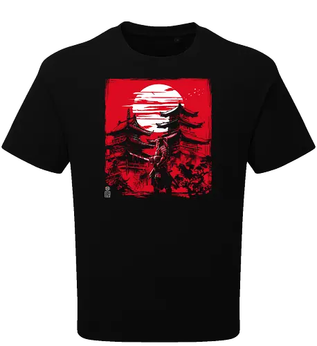 Samurai warrior in feudal Japan
