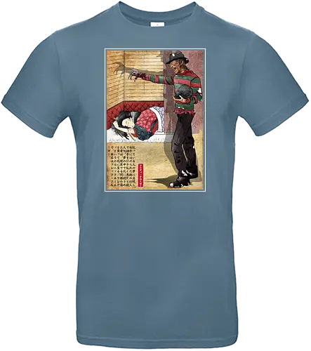 Freddy in Japan - freddy, slasher, horror, japan - Standard T-Shirt