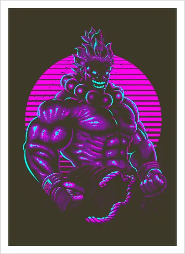Retro Evil fighter
