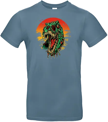 T-Rex Zombie - tyrannosaurus, dinosaurier, dino, zombies, undead - Standard T-Shirt