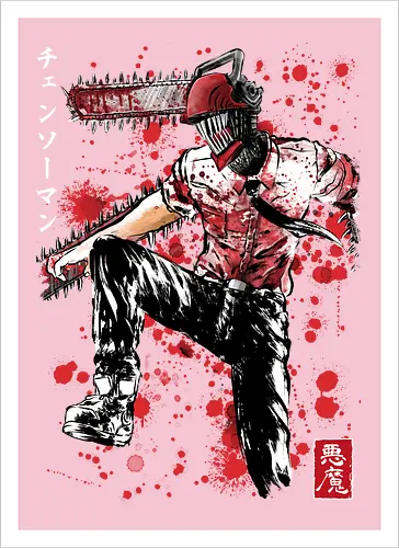 Chainsaw black