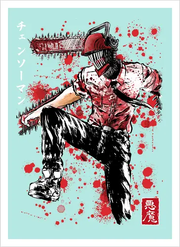 Chainsaw black