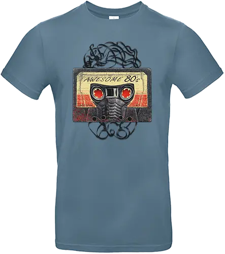 Awesome 80's - 80s, music, galaxy, mixtape, tape, kasette, lord - Standard T-Shirt