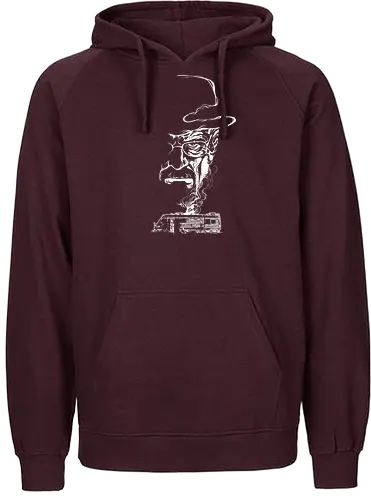 Heisenberg Smoke - heisenberg, serie, meth, crystal meth, walter, white, brking bad - Fairtrade Hoodie