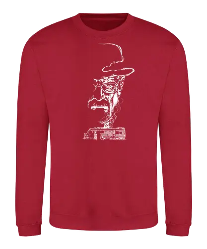 Heisenberg Smoke - heisenberg, serie, meth, crystal meth, walter, white, brking bad - Sweatshirt