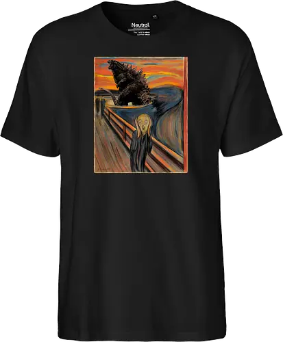 Secret history behind the scream - Munch, der schrei, painting - Fairtrade T-Shirt