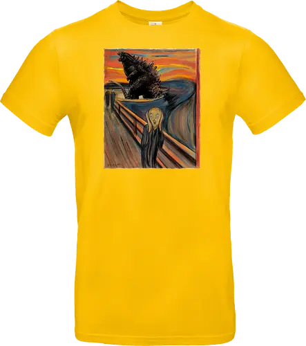 Secret history behind the scream - Munch, der schrei, painting - Standard T-Shirt