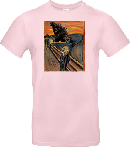 Secret history behind the scream - Munch, der schrei, painting - Standard T-Shirt