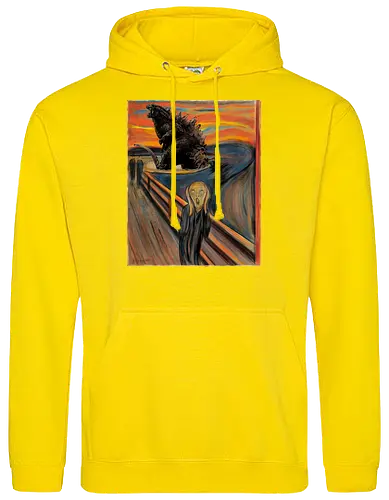 Secret history behind the scream - Munch, der schrei, painting - Standard Hoodie