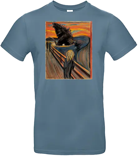 Secret history behind the scream - Munch, der schrei, painting - Standard T-Shirt