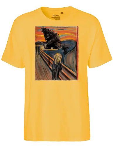 Secret history behind the scream - Munch, der schrei, painting - Fairtrade T-Shirt
