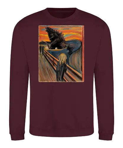 Secret history behind the scream - Munch, der schrei, painting - Sweatshirt